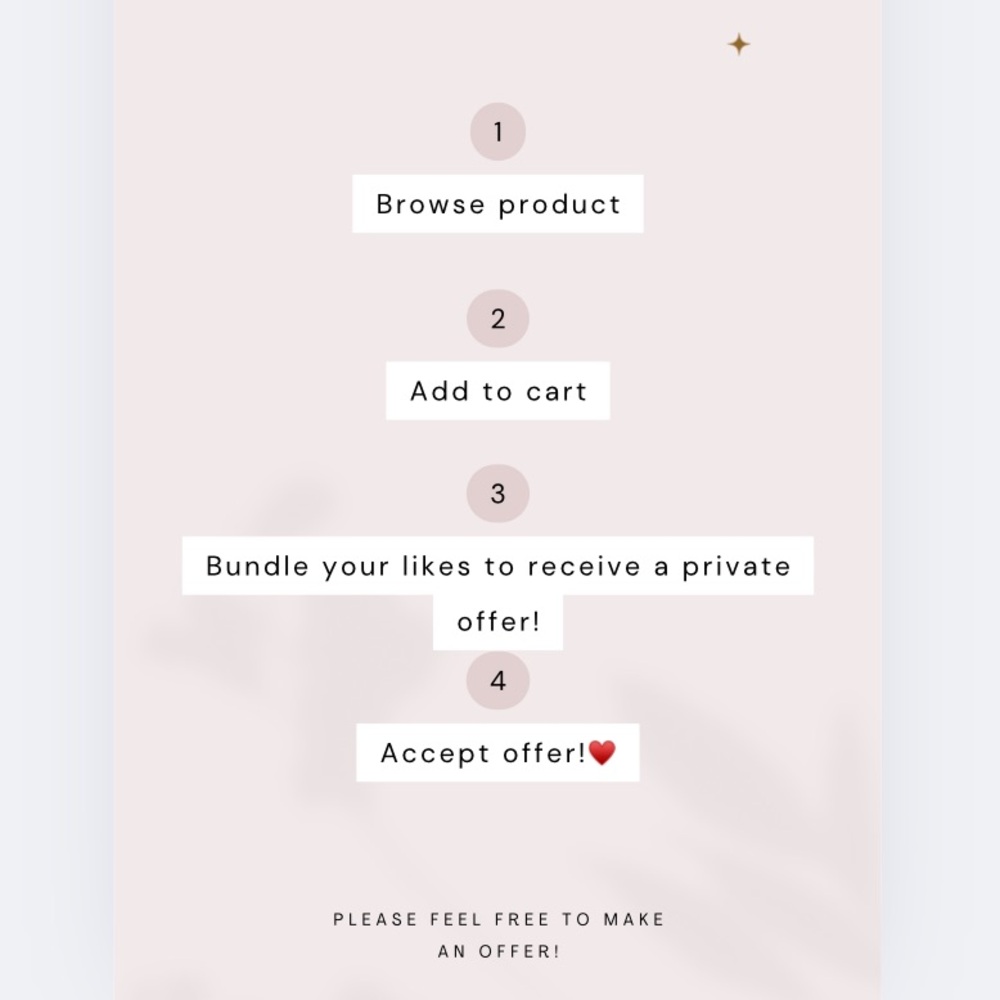 Make an offer or Bundle and save!